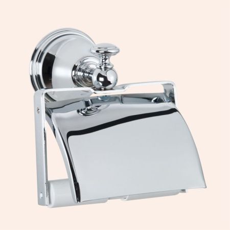 TW Harmony 219, держатель для т/б с крышкой, цвет держателя: хром, артикул TWHA219cr