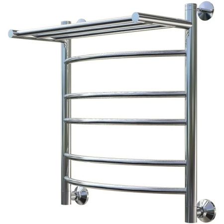 Водяной полотенцесушитель Тругор Приоритет 2 П НП 60x40 с полкой Хром