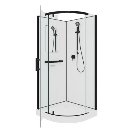Кабина KORRA90B душевая Cerutti SPA (90x90x205), артикул KORRA90B