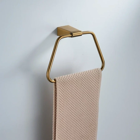 Кольцо для полотенец Shevanik SG5706G, золотой сатин, артикул SG5706G