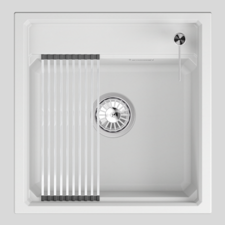 Кухонная мойка GRANULA кварц (5002i, АРКТИК), артикул 5002i, АРКТИК