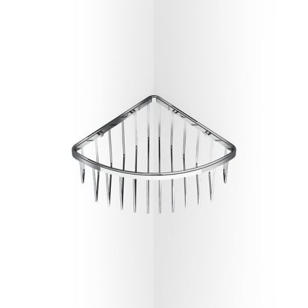 Decor Walther DW 229 Полочка для душа, угловая, подвесная, цвет: хром, артикул 0705200