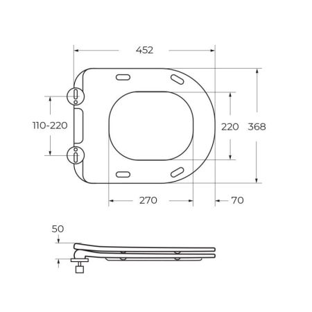 SENSO-TOR Чаша унитаза подвесного безободкового, смыв TORNADO BB017CH-TOR, артикул BB017CH-TOR