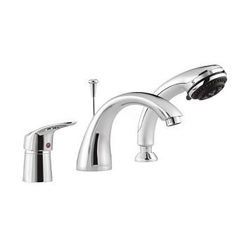 Смеситель на борт ванны D-Lin D190407, хром