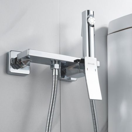 Гигиенический душ со смесителем Shevanik S6105-1, хром