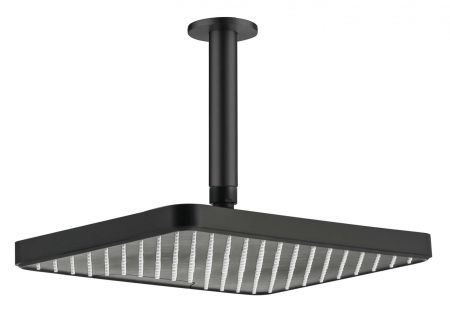 Верхний душ потолочный 305х205мм AQUATEK, матовый черный AQ2071MB, артикул AQ2071MB