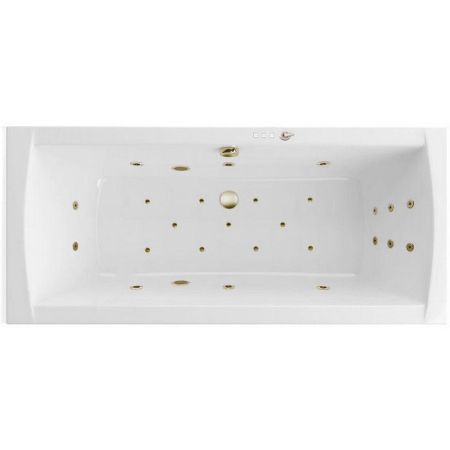 Ванна EXCELLENT Aquaria Lux 180x80 "ULTRA" (бронза), артикул WAEX.AQU18.ULTRA.BR