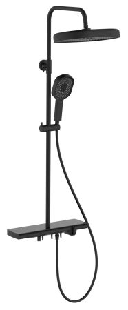 Душевая система со смесителем, артикул: ST350Black, ESKO, артикул ST350Black