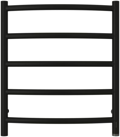 Полотенцесушитель электрический "ГАЛАНТ 4.0" 600х500 правый (Матовый чёрный), артикул 31-0831-6050