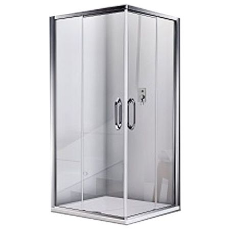 Душевой уголок Good Door Antares CR-90 90х90 профиль Хром стекло прозрачное, артикул АН00005