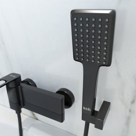 Смеситель для ванны Iddis Slide SLIBL00i02 Черный, артикул SLIBL00i02