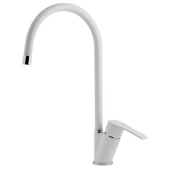 Смеситель для кухни GranFest 5023, иней