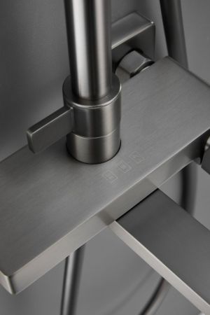 Душевая система HAIBA цвет: оружейная сталь (HB24732-3), артикул HB24732-3