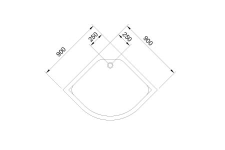 Душевой поддон Royal Bath RB 90HK 900x900x130
