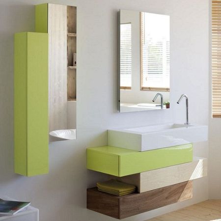 Тумба под раковину Jacob Delafon Pacific 110 EB782-A21 подвесная Анисовый лак, артикул EB782-A21