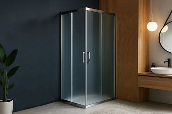 Душевой уголок Royal Bath RB HPD-C-CH 120х120х200 (матовое)