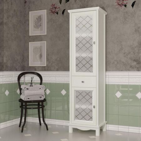 Зеркало Омега 65 Opadiris Слоновая кость