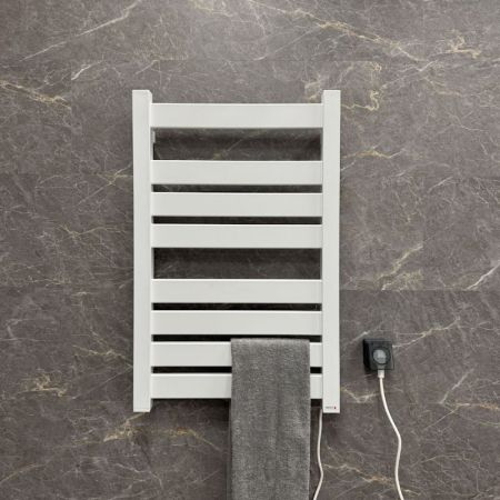 Полотенцесушитель электрический Fixsen HI-TECH 800х500 FX-7500W, белый, артикул FX-7500W