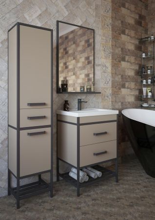 Зеркало Норд 60 тауп, артикул С08103