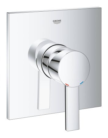 Смеситель однорычажный для душа GROHE Allure, квадратная розетка, хром (24069000)