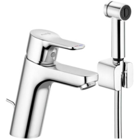 Смеситель для раковины Kludi Pure&Easy 372590565 с гигиеническим душем Хром Смеситель для раковины Kludi Pure&Easy 372590565 с гигиеническим душем Хром