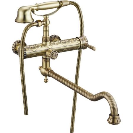 Смеситель для ванны ZorG Antic A 101WDN-BR универсальный Бронза, артикул A 101WDN-BR