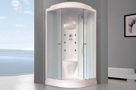 Душевая кабина Royal Bath RB 90HK7-WC (белое/матовое), артикул RB90HK7-WC
