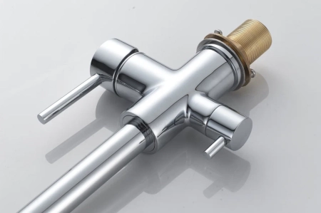 Смеситель для кухни с подключением фильтра Shevanik S328, хром