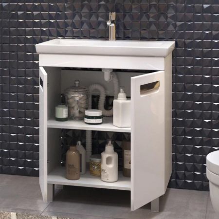 Тумба под раковину напольная VIGO Plaza 023, 60 см, артикул 023