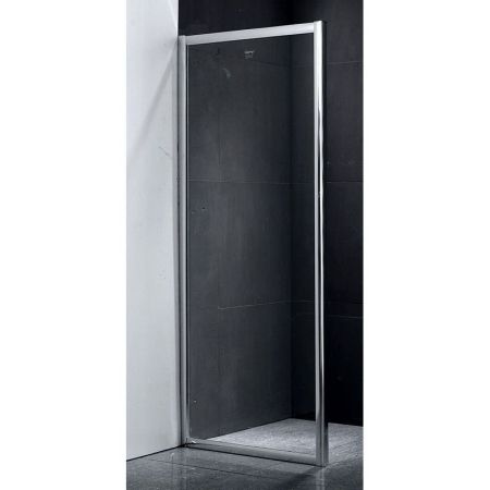 Боковая стенка Gemy Victoria 100х190 профиль Хром стекло прозрачное, артикул A100