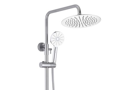 Душевая система 3jet 250мм AQUATEK Reno AQ2046CR, артикул AQ2046CR