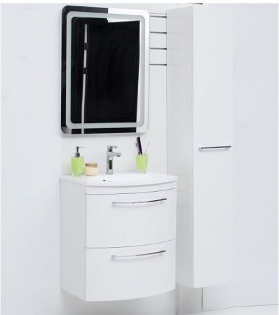 Шкаф-пенал De Aqua Тока 1 35 R белый