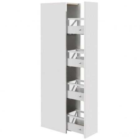 Шкаф пенал Roca Up 30 ZRU9303014 R подвесной Белый глянец, артикул ZRU9303014