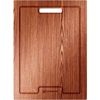 Доска разделочная, OMOIKIRI, CB-01-WOOD, ширина, мм-300, глубина, мм-430, материал-дерево, цвет-венге, доска устанавливается на чашу мойки или на ее крыло, создавая дополнительную площадь для работы; разделочная доска CB-01-WOOD для моек Omoikiri, подходи