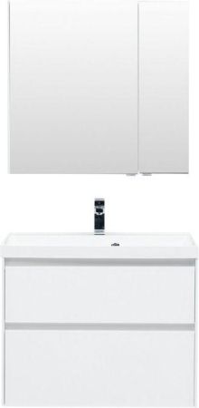 Мебель для ванной Aquanet Гласс 80 белый, артикул 00240465