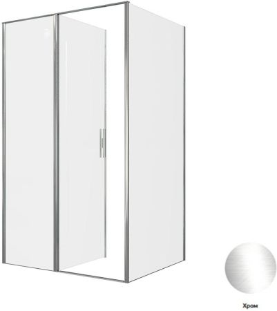 Душевой уголок Allen Brau Priority 120x100 3.31031.00 + 3.31046.00 хром, артикул 3.31031.00 + 3.31046.00