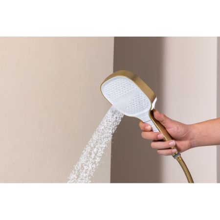 Смеситель на борт ванны Raglo R02.31.03, золотой сатин