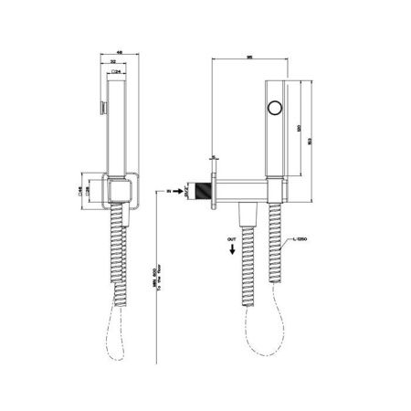 Gessi iSpa Гидроершик, цвет: черный Gessi iSpa Гидроершик, цвет: черный