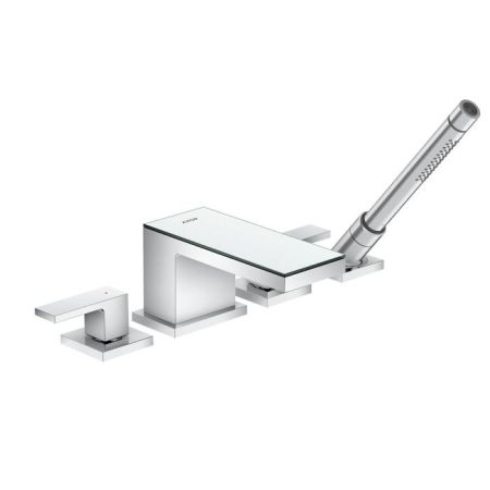 AX MyEdition Смеситель на край ванны на 4 отв, издив 200мм, цвет: хром, артикул 47430000