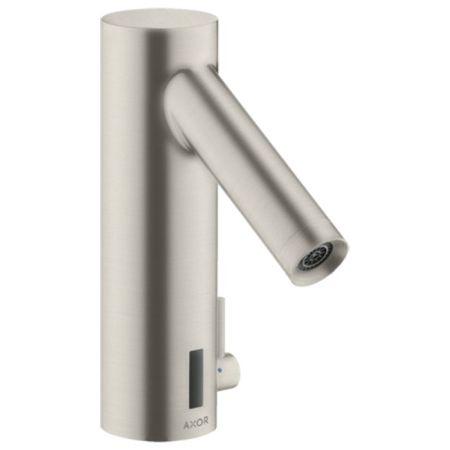 AX Starck Эл. Смеситель для раковины, цвет сталь