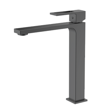 Смеситель для раковины высокий DQ Dortmund графит (DA1712006)
