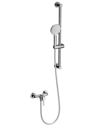 Смеситель для душа с гарнитуром WONZON & WOGHAND, Хром (WW-4570-CR), артикул WW-4570-CR