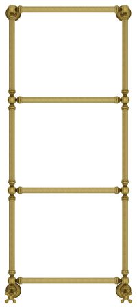 Полотенцесушитель водяной "Ренессанс 1304" 1260х500 (Состаренная БРОНЗА), артикул 05-0280-1250
