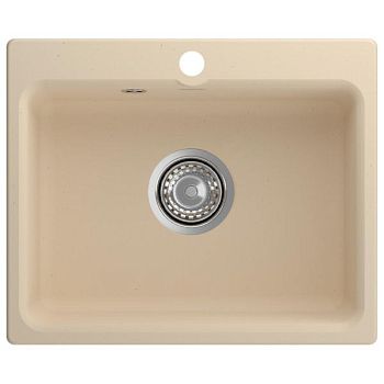 Кухонная мойка GranFest SMART 520, бежевый