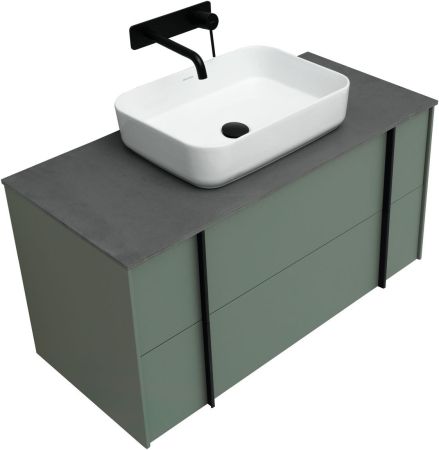 Тумба под раковину Allen Brau Reality 100 1.32007.CGM олива матовый, артикул 1.32007.CGM