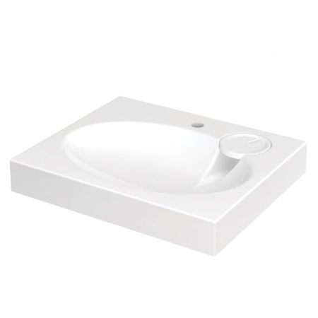 Раковина PAA Claro Mini 60x50 Iclami на стиральную машину Белая