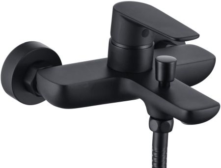 Смеситель для ванны Allen Brau Eclipse 2.0 5.E1A03-31 черный матовый, артикул 5.E1A03-31