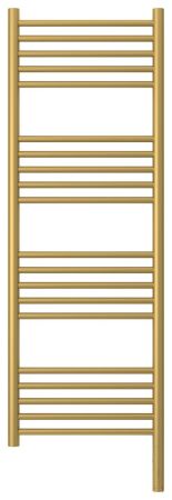 Полотенцесушитель электрический "БОГЕМА 3.0" прямая 1200х400 / МЭМ правый (Матовое золото)