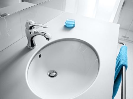 Раковина ROCA BERNA 327871001 (встраиваемая снизу, (56*42), белый), шт, артикул 327871001