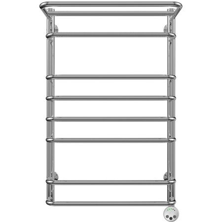 Электрический полотенцесушитель Terminus Полка П8 500x796 4660059921082 с полкой Хром